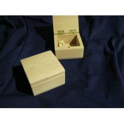 Шкатулка маленька, квадратна 80 мм.